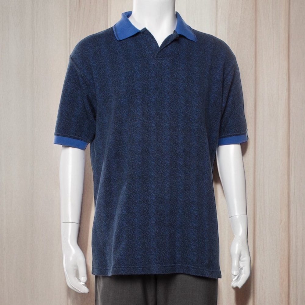 Yves Saint Laurent Blue Polo Shirt Classic Style